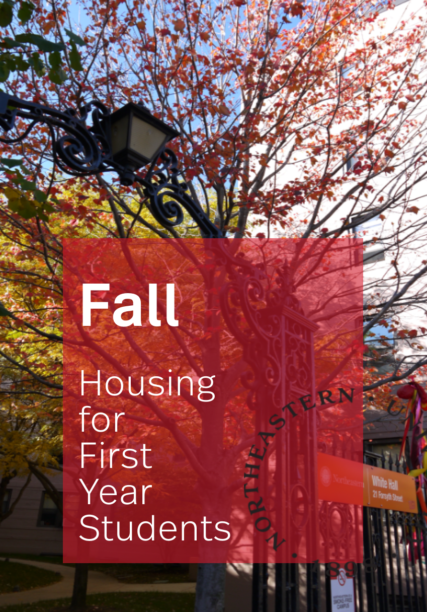 Admitted Students Northeastern University Housing